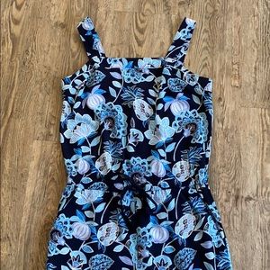 Tropical print jumpsuit